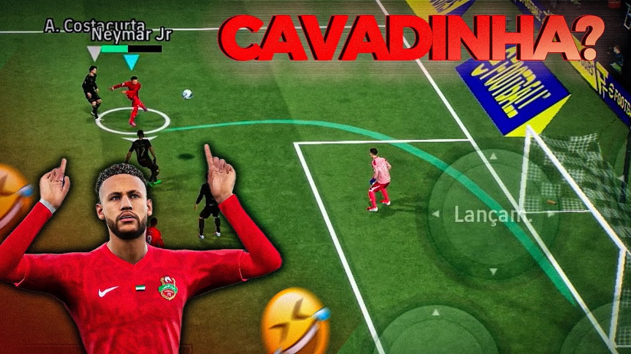 NEYMAR SÓ FEZ GOLAÇO DE CAVADINHA, ADVERSÁRIO ENTENDEU NADA! 🤣