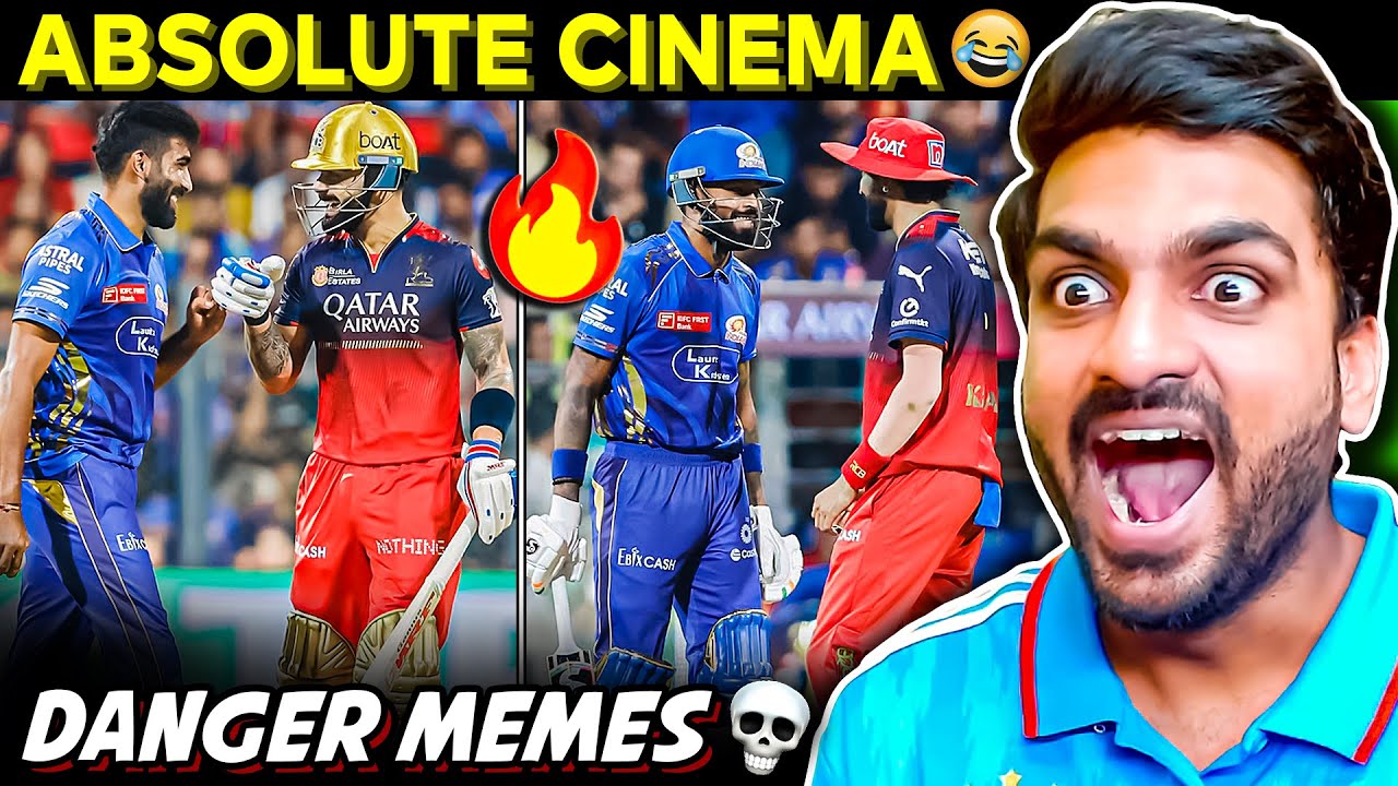 RCB SILENCE MI 😱 RCB vs MI IPL 2025 MEMES 😂