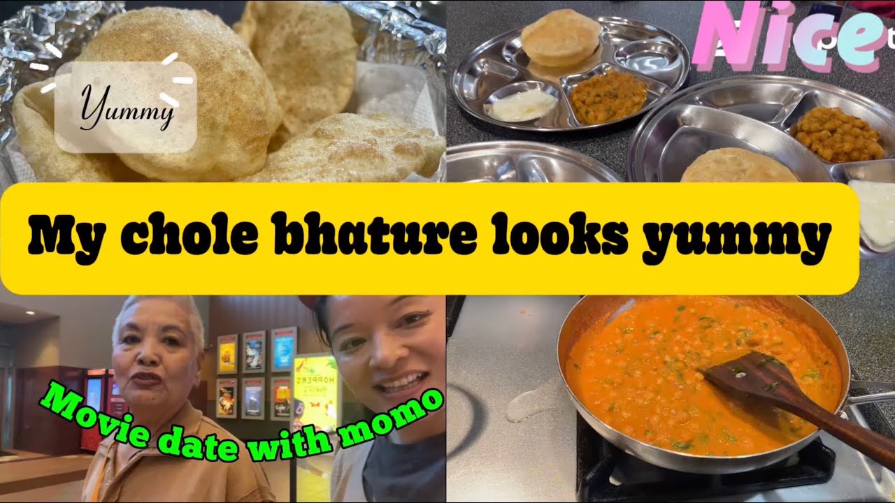 Movie date with Momo #cooking #fun #tibetanvlogger 