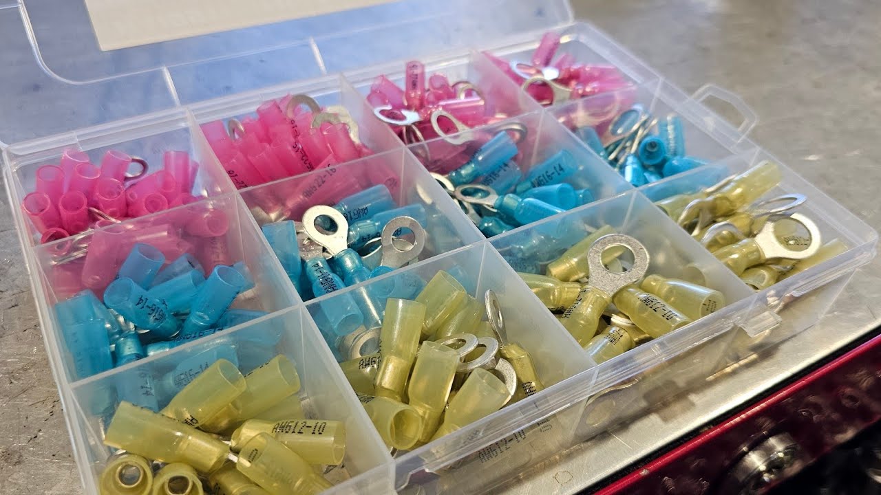 Haisstronica Electrical Eye Terminals with Shrinkwrap