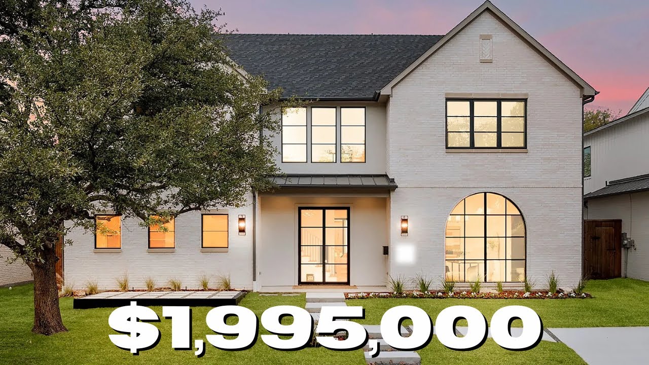 DALLAS REALTORS TOUR A $1.9M TRANSITIONAL HOME | What Makes This Dallas House So Special?