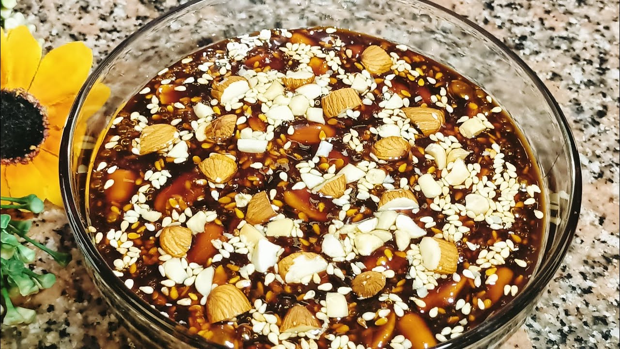 المفتقة ( الحلبة المعقودة ) 🍯سهلة و بسيطة و القوام مظبوط