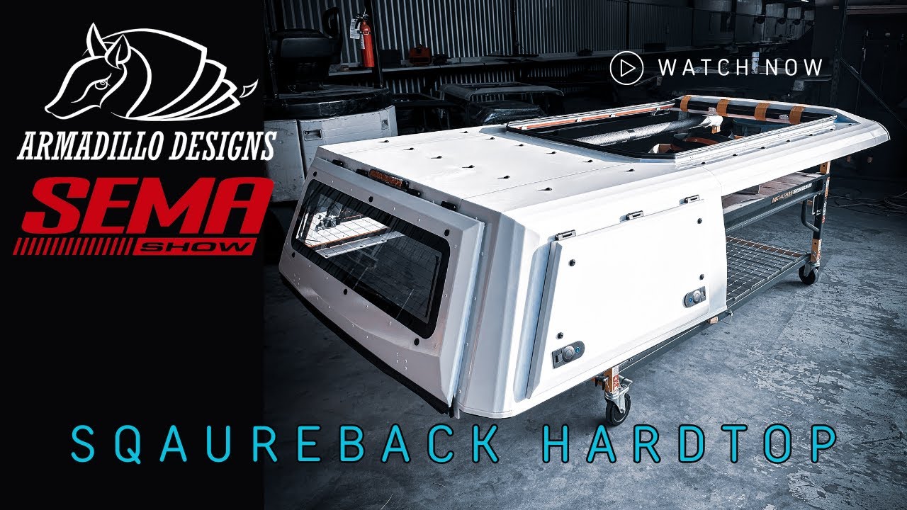 The NEW Armadillo Designs aluminum hard top is here! | SEMA 2024 Build Loading...