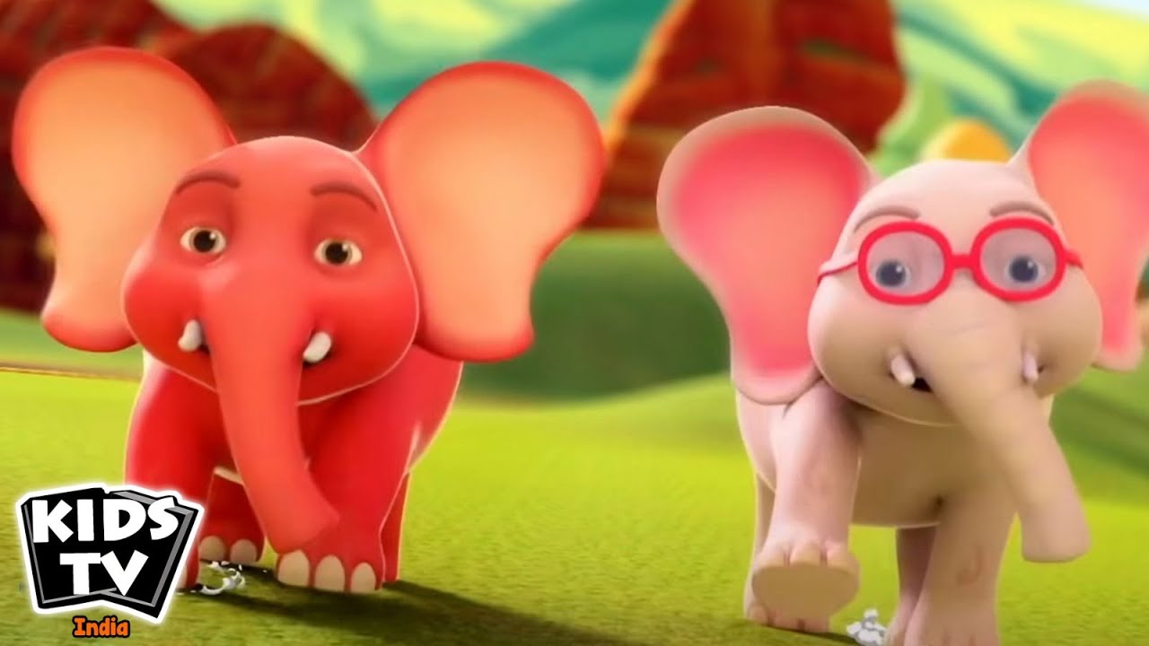 एक मोटा हाथी, Ek Mota Hathi Ghumne Chala, Hindi Kids Rhymes and Balgeet