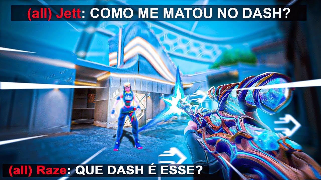 O novo DASH da JETT &eacute; MUITO ROUBADO!