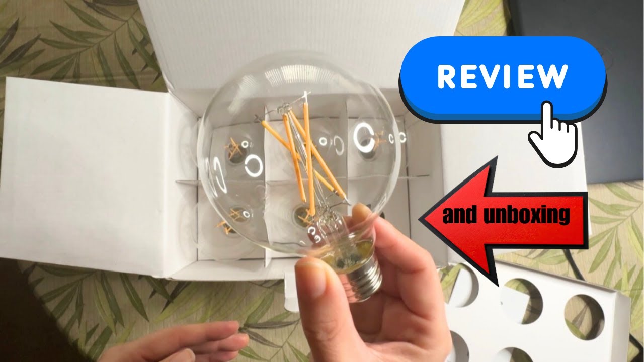 EDISHINE G25 Vintage LED Bulbs Unboxing and installation 💡 | Warm, Dimmable Vanity Lighting