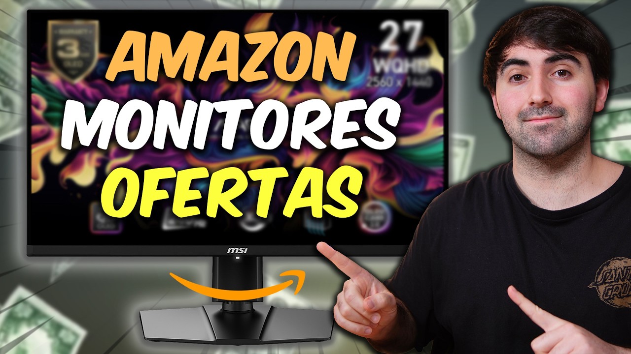 🔥Top MEJORES MONITORES GAMING de OFERTA EN AMAZON | IPS OLED MINI LED etc.