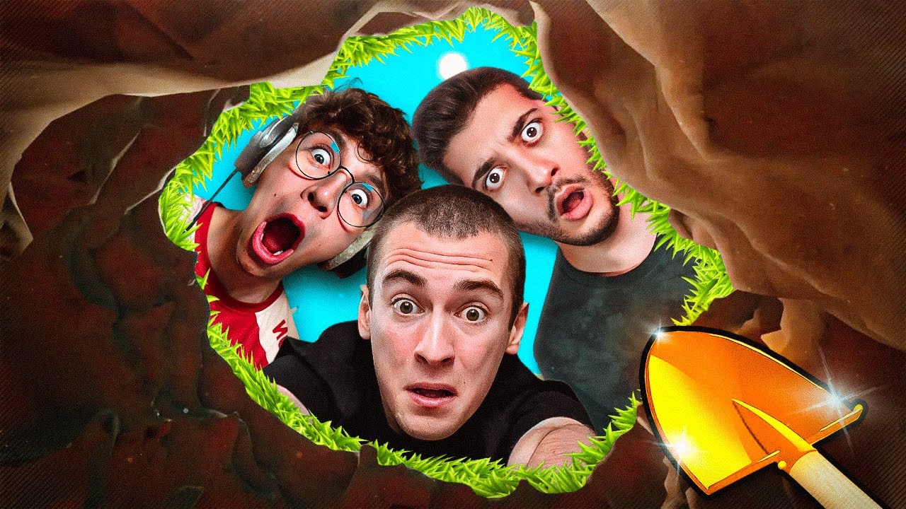 SFIDO LEUTUM e NICO in A GAME ABOUT DIGGING a HOLE!!