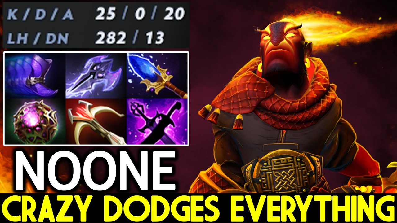 NOONE [Ember Spirit] уклоняется от всего: 25 убийств, никакой пощады, Dota 2