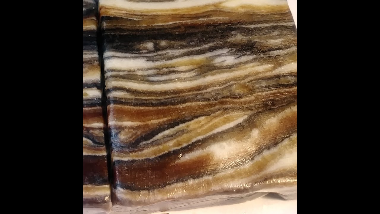 Making And  Cutting Wood Grain Soap Technique
