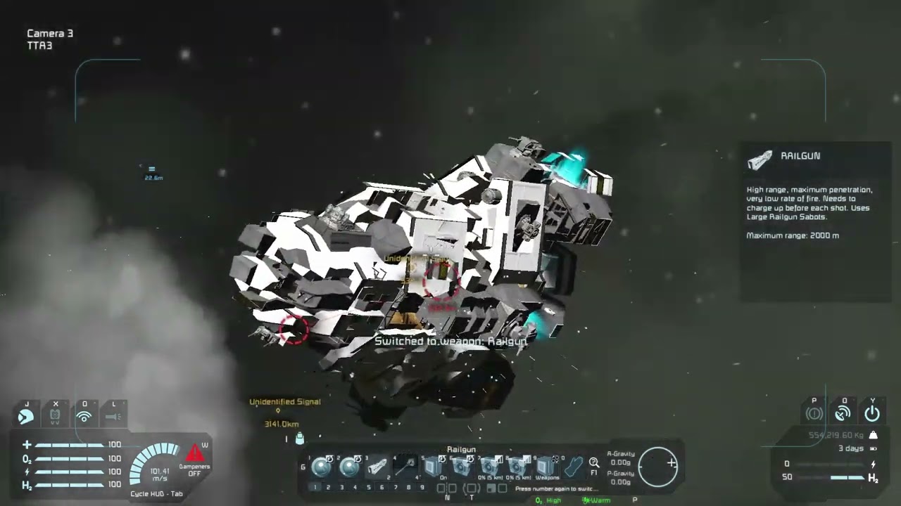 Factorum warship dissection with 6k pcu H-fighter on space engineers.(tech intact) Free Blueprint!
