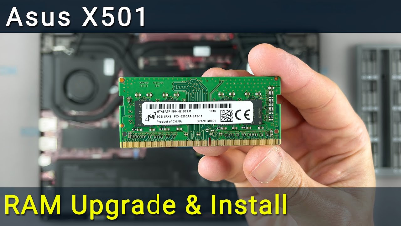 Обновление и установка оперативной памяти Asus X501