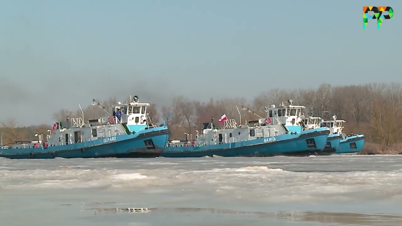 Lodołamacze w akcji - Płock - 28.02.26r. 