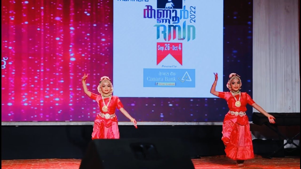 Kannur Dasara 2022 Bharatanatyam by Dhwani Raj & Dhyuthi Raj - 