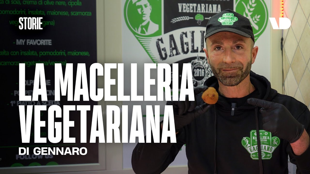 La macelleria vegetariana di Gennaro