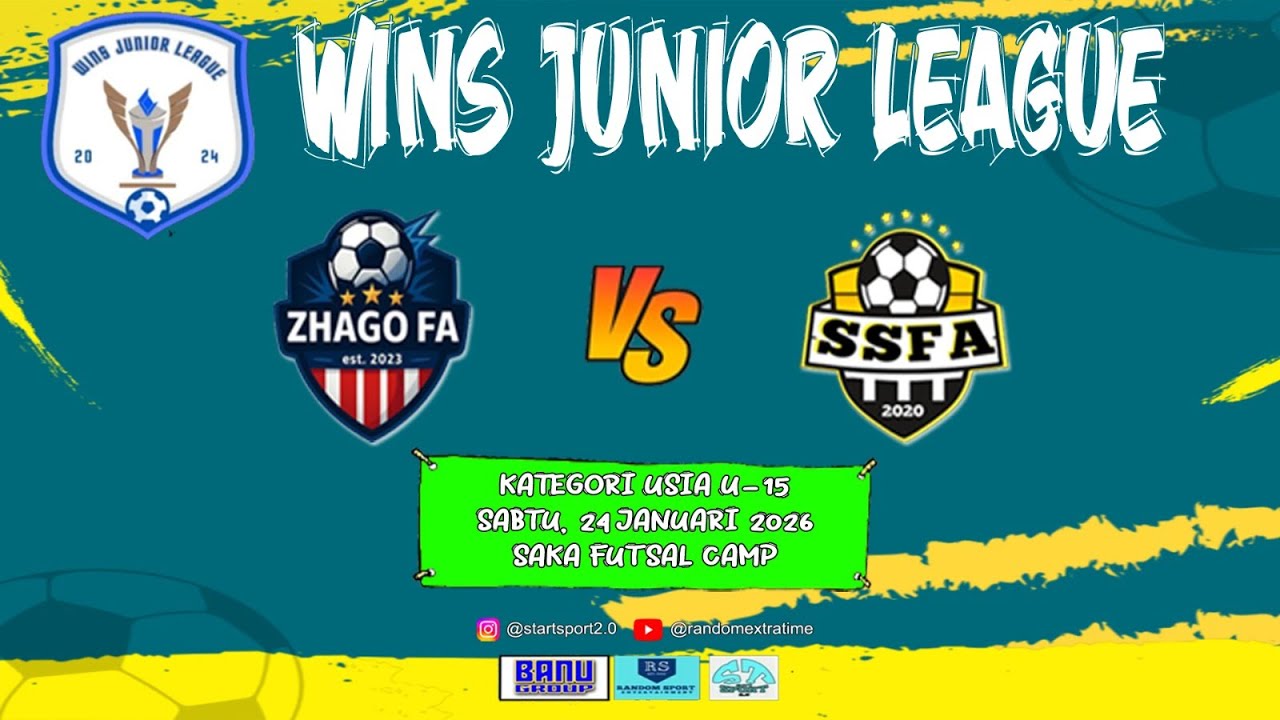 WINS JUNIOR LEAGUE 2025 | U-15 | ZHAGO FC VS SSFA