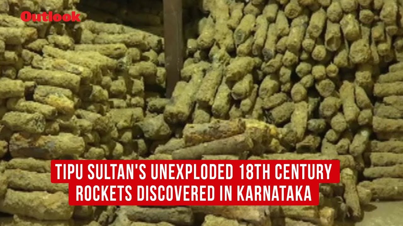 Tipu Sultan's Unexploded 18th Century Rockets Discovered In Karnataka