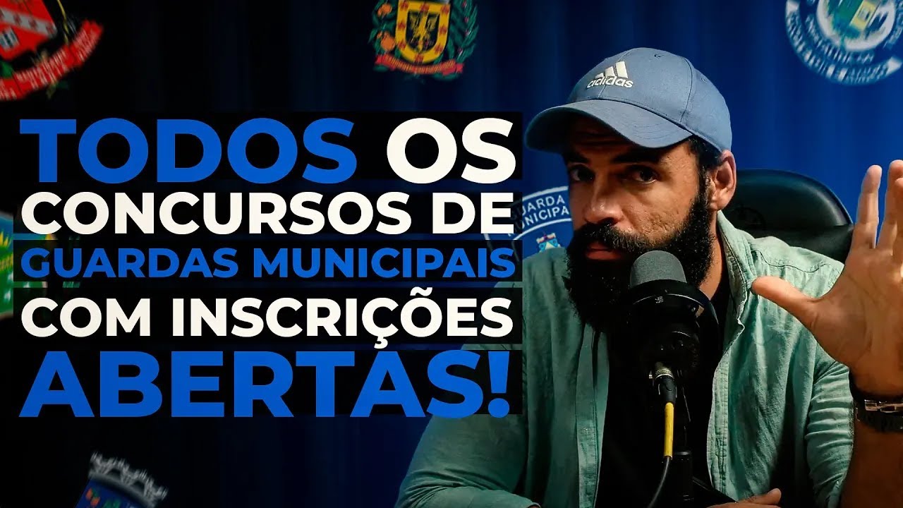 Concurso Guardas Municipais com inscrições Abertas!