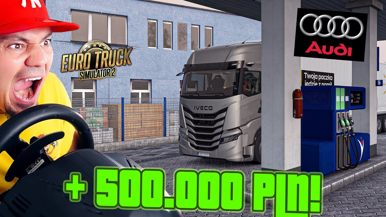 🚛 Zarobiłem 500.000 PLN w AUDI *drogie części* | Euro Truck Simulator 2