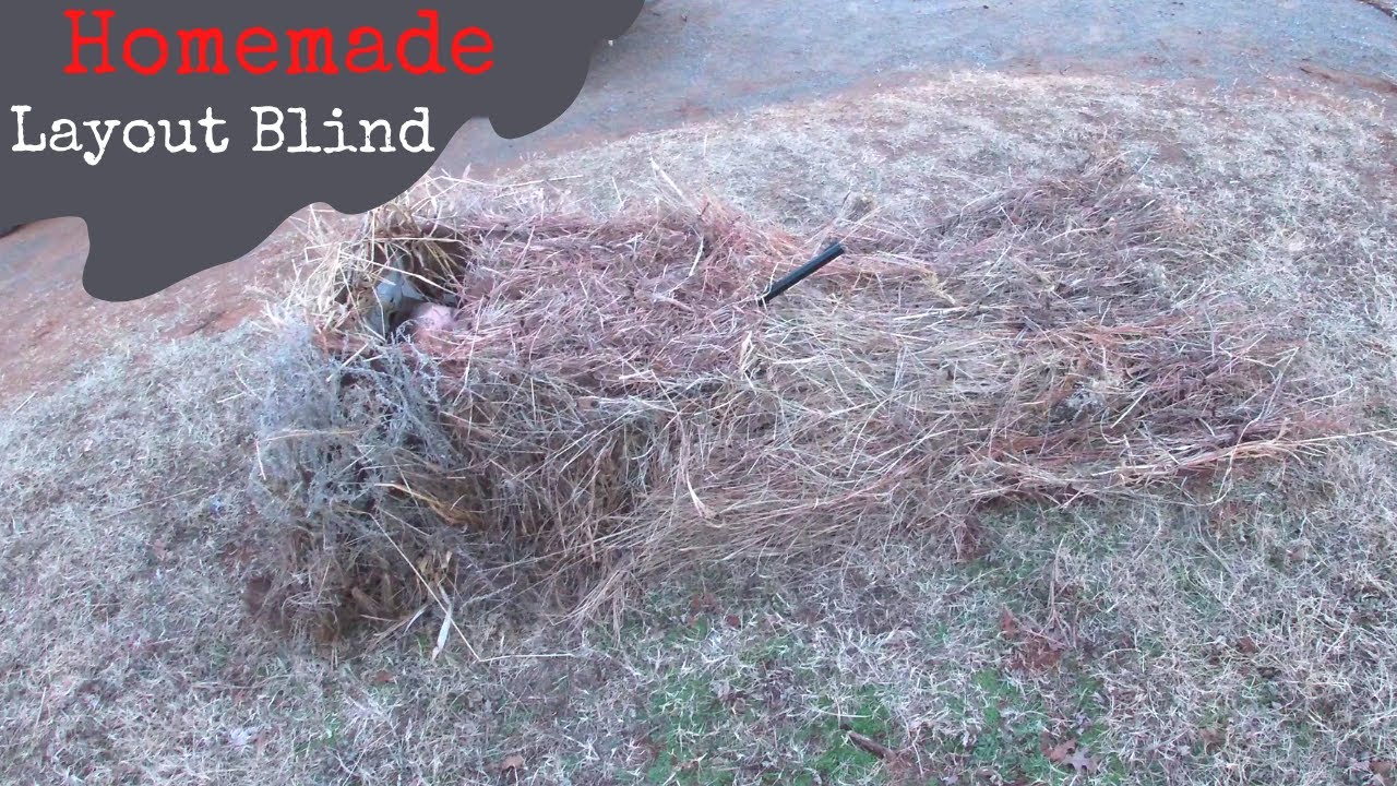 Homemade Layout Blind (Dirt Cheap)