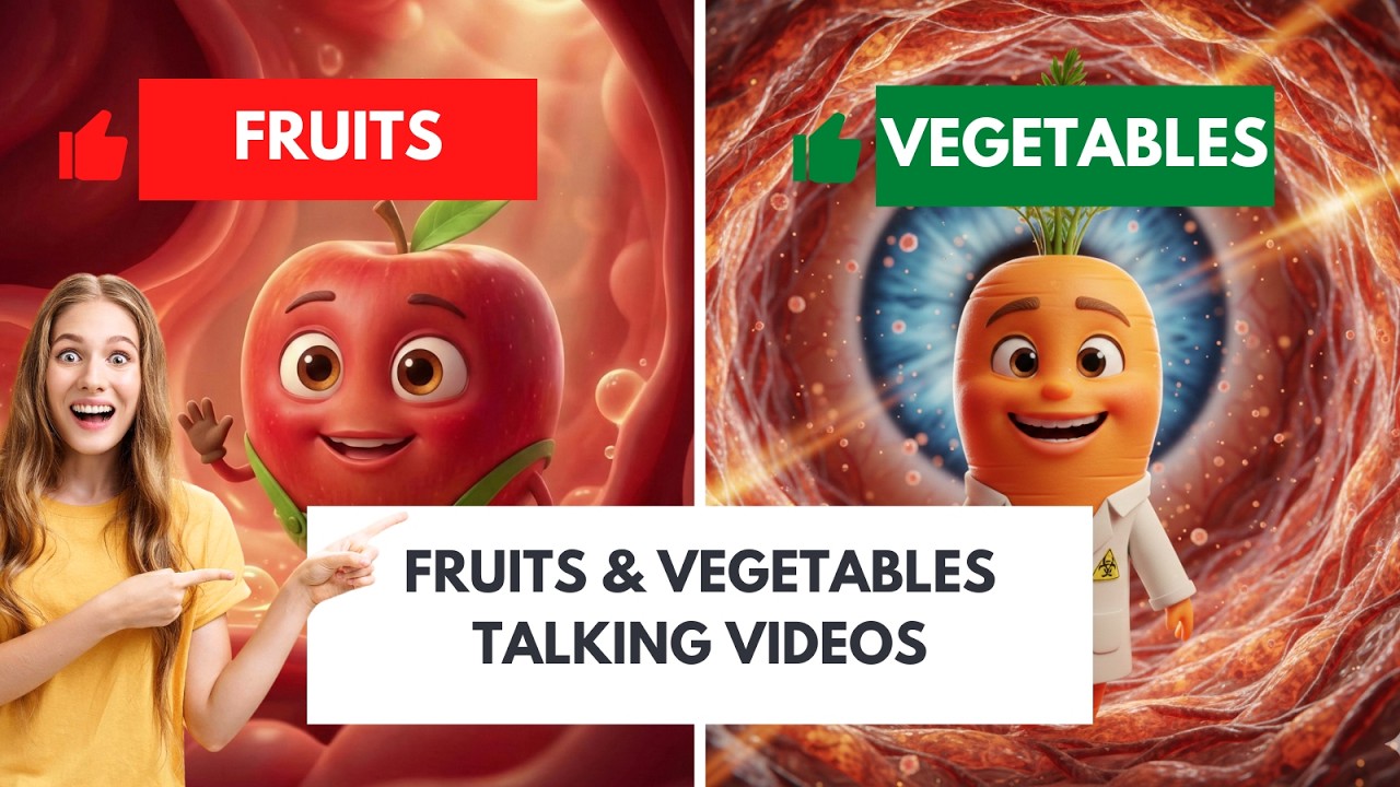 How to Make AI Talking Fruits & Vegetables for YouTube (Step‑by‑Step Tutorial 2026)  #smartbits #ai