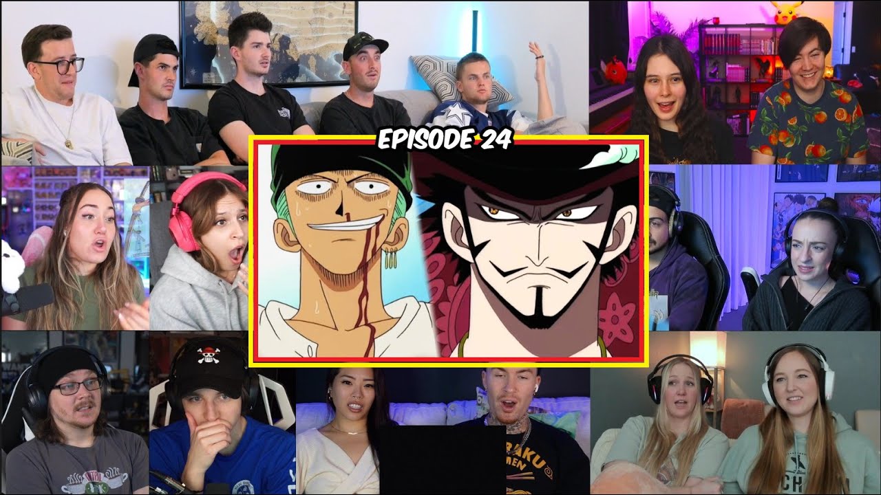 One Piece Episode 24 Reaction Mashup | ワンピース