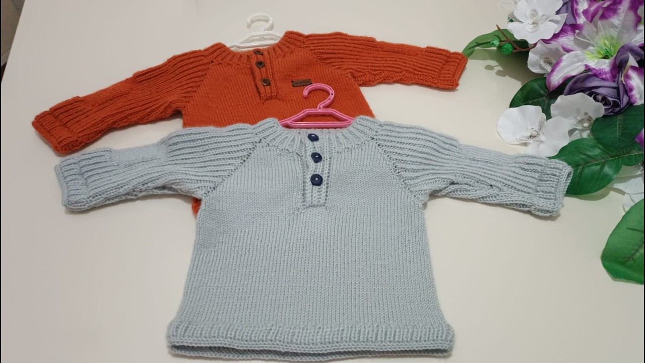 1 Yaş Erkek Bebek Kazağı – Bölüm 1/1-Year-Old Baby Boy Sweater – Part 1 #love #gym #explore #keşfet
