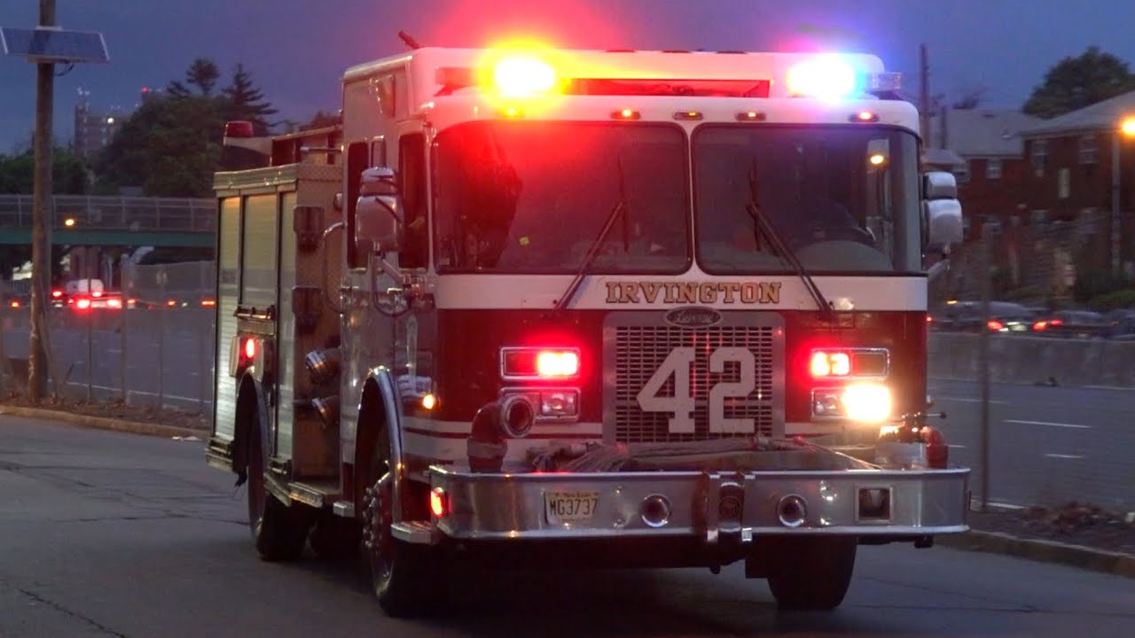 Irvington Fire Department Engine 46 Responding 6/6/24