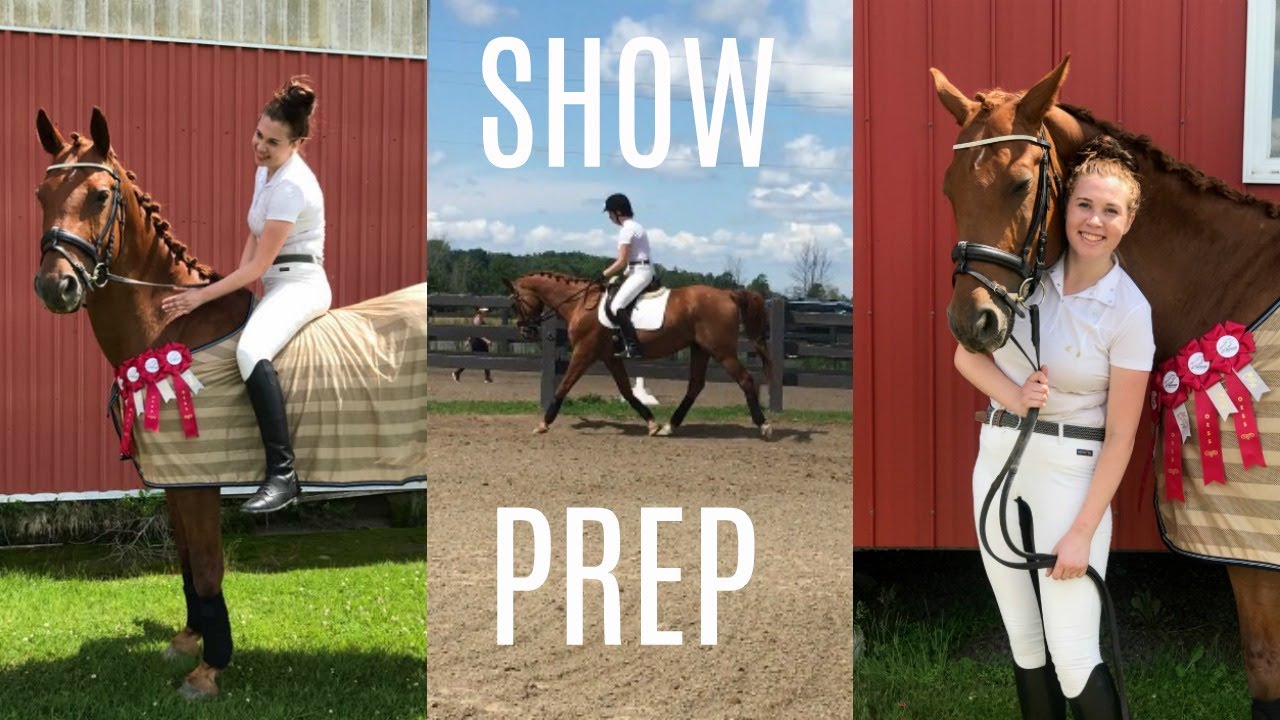 HORSE SHOW PREP | barn vlog