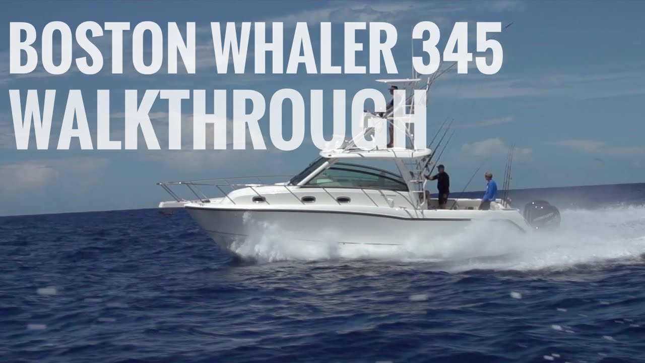 BOSTON WHALER 345 WALKTHROUGH | 2025 VANCOUVER INTERNATIONAL BOAT SHOW