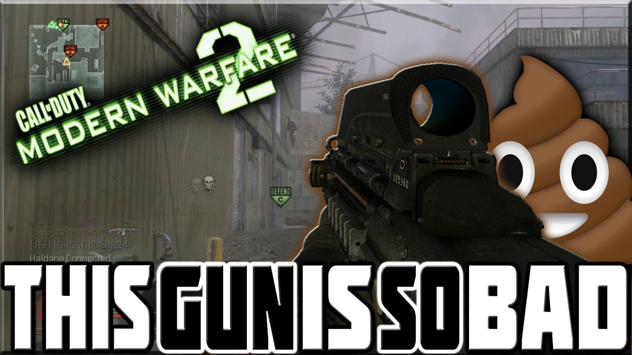 THIS GUN IS SO BAD! - MODERN WARFARE 2 (Rage)