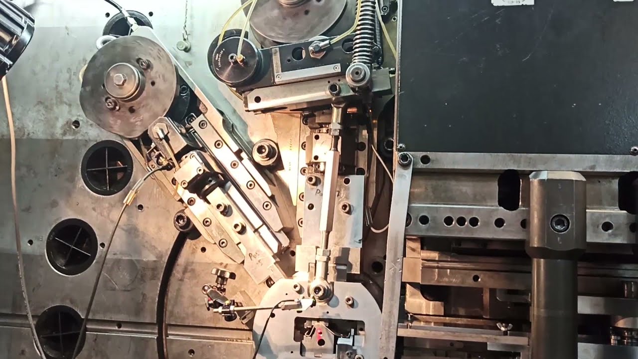 Multi Slide Metal Forming Part - Bihler GRM 50