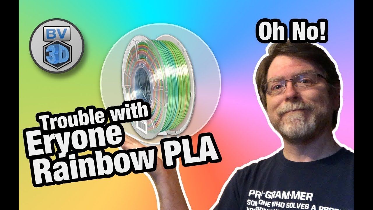 Trouble with Eryone Rainbow PLA Filament