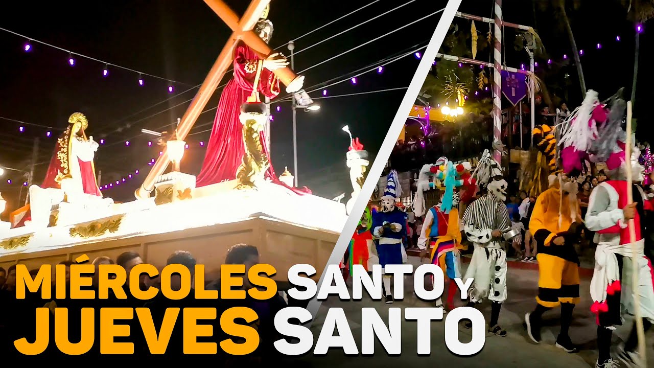NOCHE de MIÉRCOLES y JUEVES SANTO 2023 🇬🇹 Santo Tomás la Unión