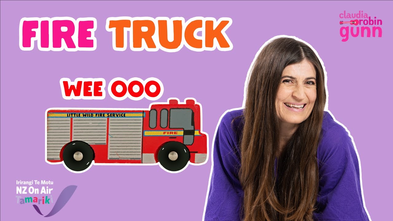 Fire Truck | Kids Fire Engine Song by Claudia Robin Gunn