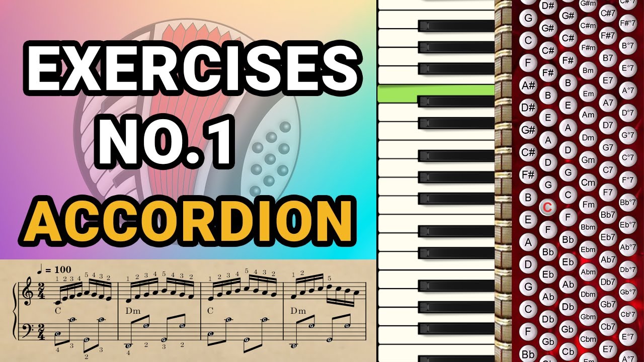 Accordion Tutorial - Exercises Accordion - NO.1