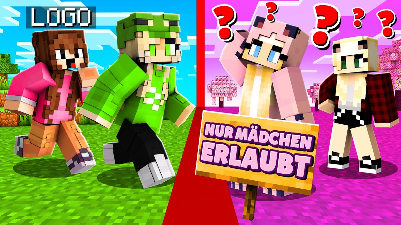 ICH SCHMUGGEL LOGO AUF DIE MÄDCHEN SEITE!