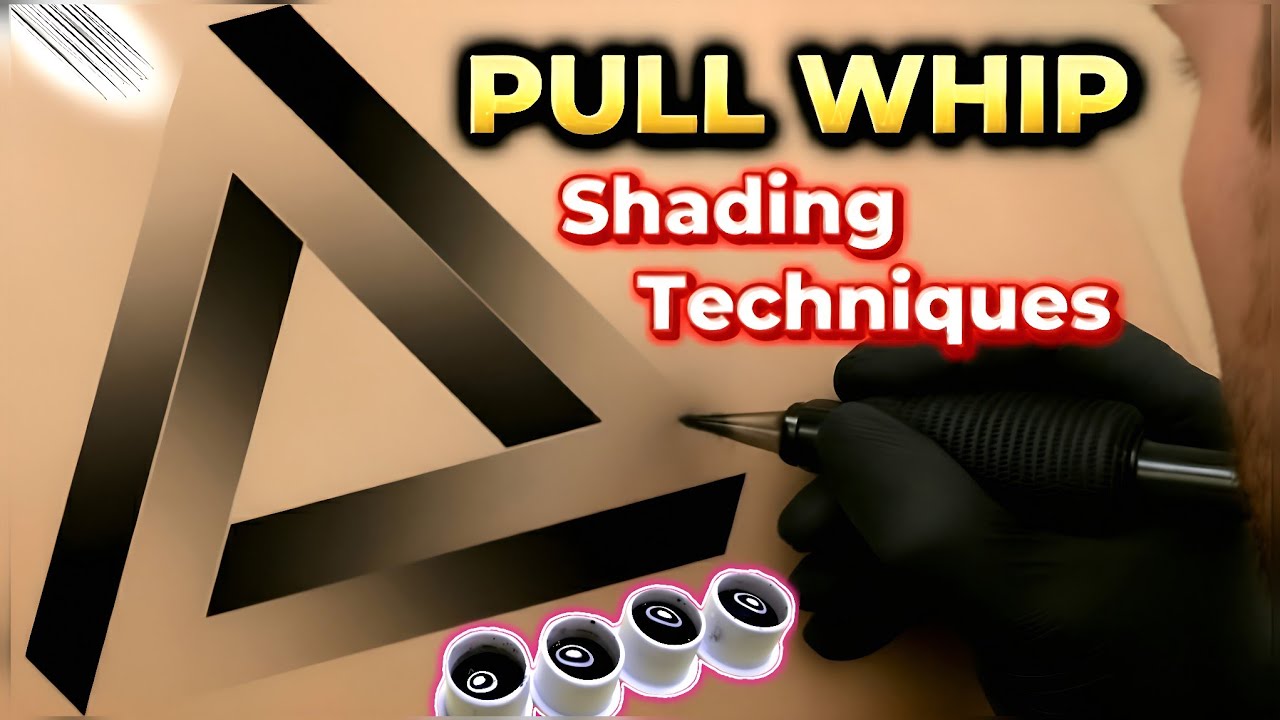 Pull Whip Shading Techniques | Smooth Graywash Gradients | Tattoo Tutorial for Beginners