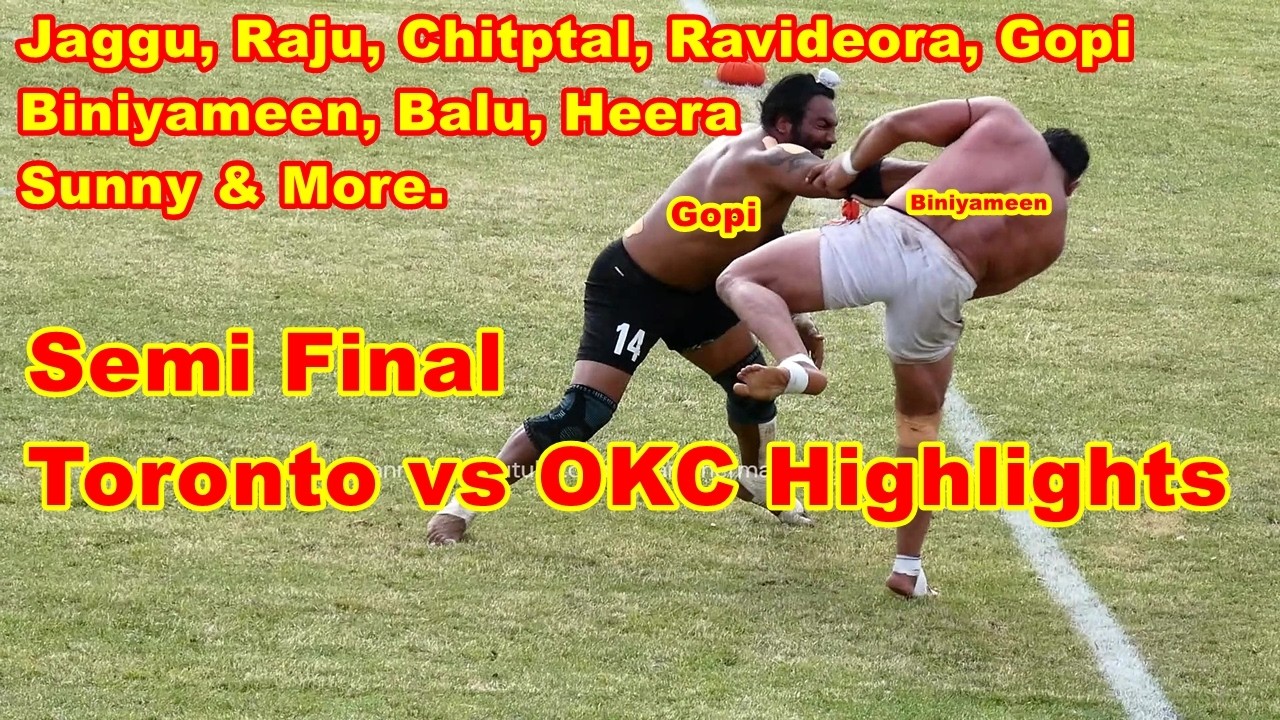 19th Kabaddi Match Highlights 2025 Canada.  //  Semi Final Toronto vs OKC. #kabaddiincanada
