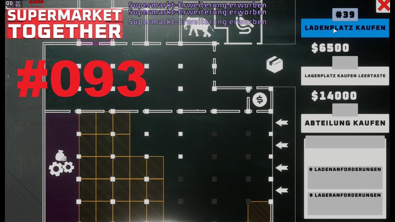 Ein großer Umbau für Brote und Waschmittel #093 -Supermarket Together-