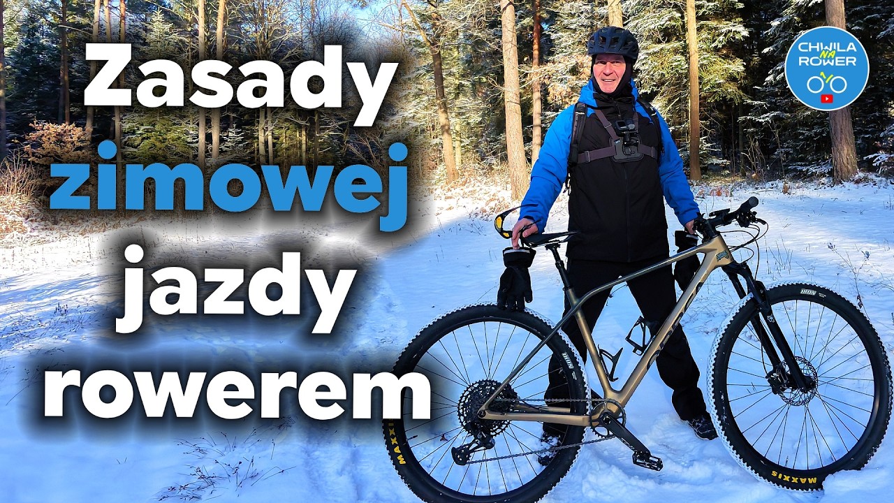 Zasady zimowej jazdy rowerem. Co robić, żeby to była przyjemność? - v172