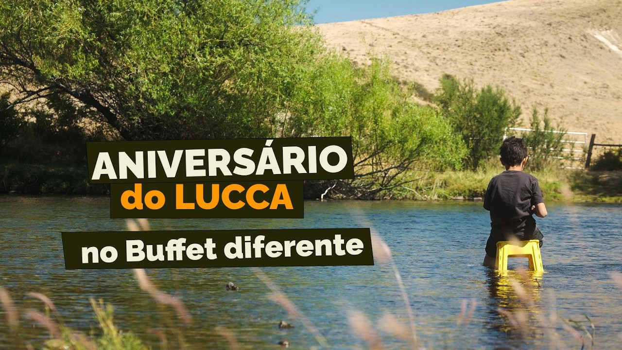 Conseguimos achar um lugar especial para o Aniversário.