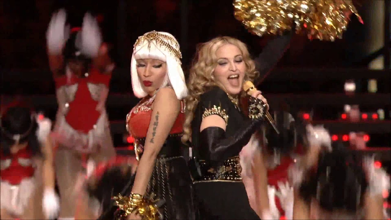 Madonna Super Bowl 2012 Full HD & Full Song At Live.