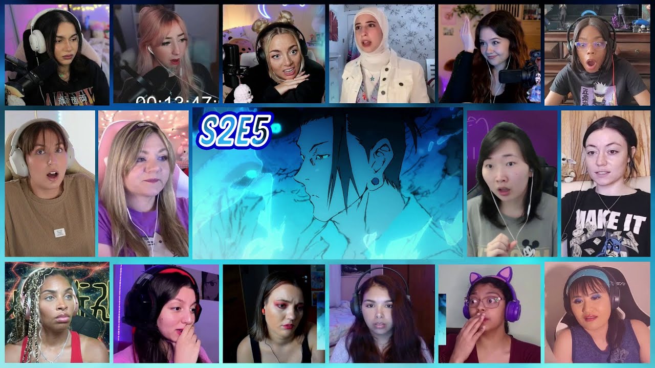 Jujutsu Kaisen Season 2 Episode 5 Girls Reaction Mashup