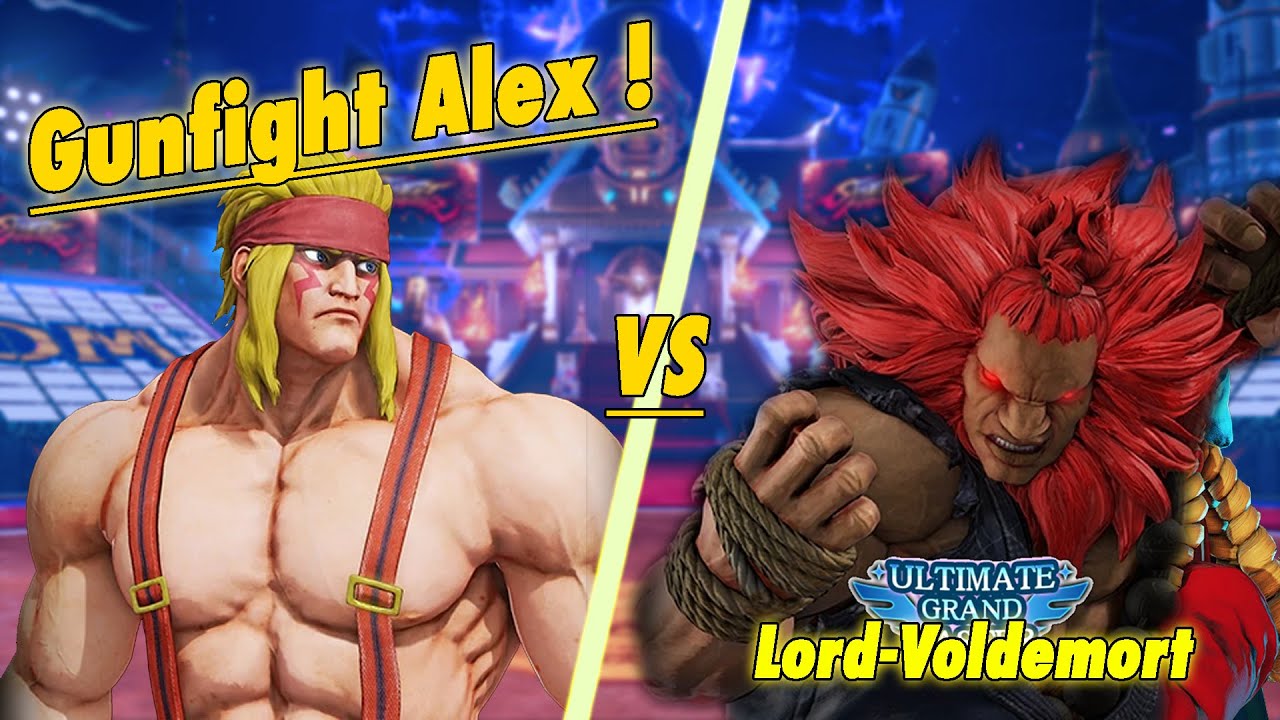 Gunfight (Alex) vs Lord-Voldemort (Akuma). SFV CE - FT2 Ranked set.