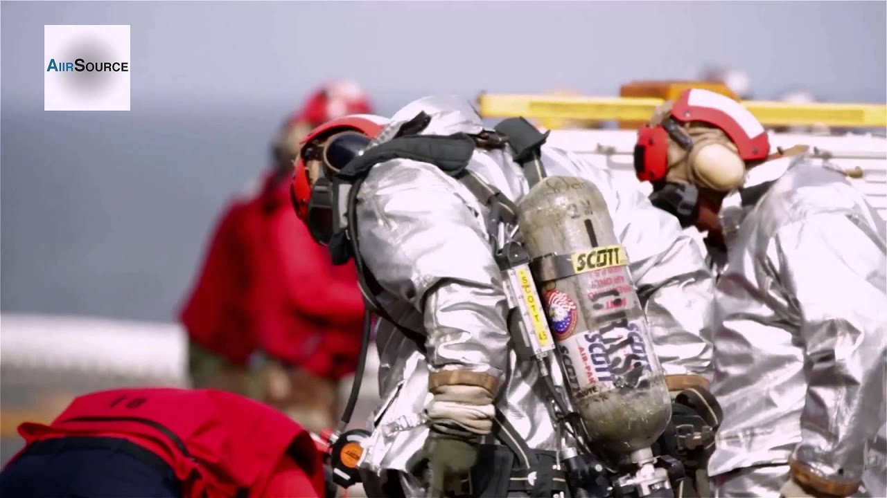 Amphibious Assault Ship USS Bataan Fire Drill