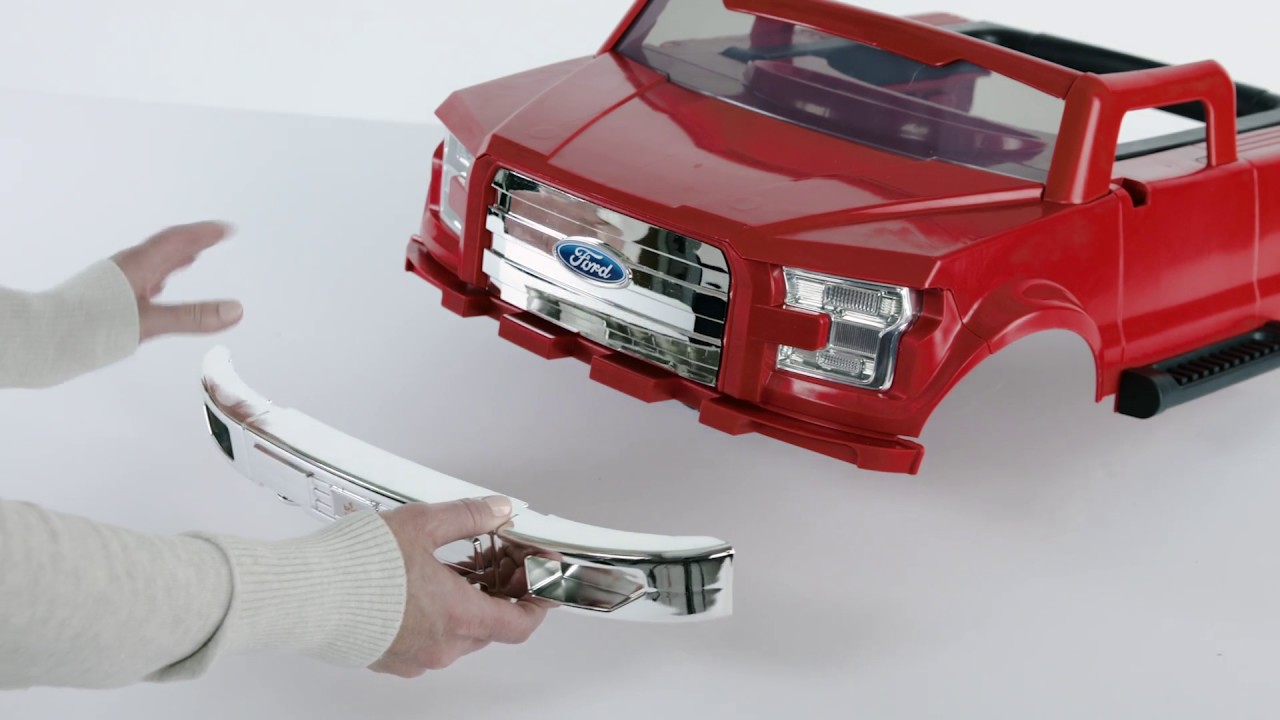 Bright Starts 3 Ways to Play Walker™ - Ford F-150, Red - Assembly