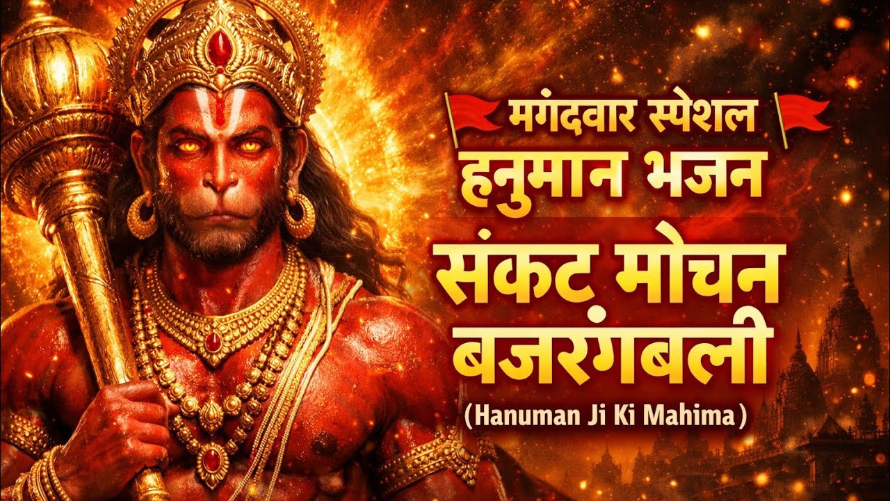 🚩 Mangalwar Special Hanuman Bhajan | संकट मोचन Bajrangbali 🚩 || KSNA70 ||