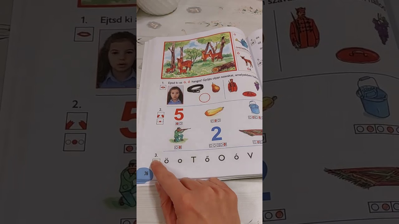 Az ö, ő betű tanítása