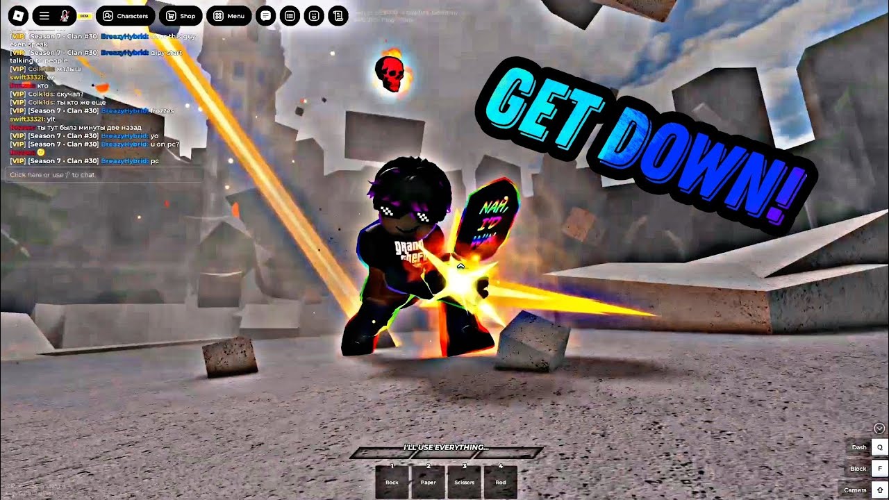 BEATING AN E-GIRL WITH HER FRIENDS + GIVEAWAY😱| ROBLOX Ultimate Battlegrounds... #ubg #roblox 